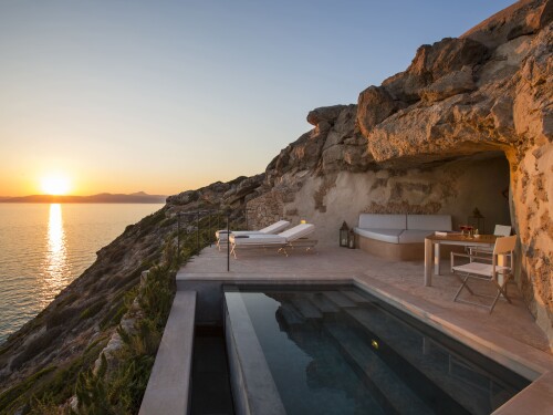 Luxury Travel Fortress Mountains Med Cap Rocat Suite