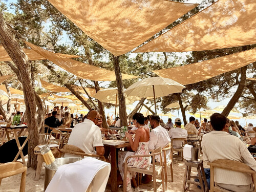 Luxury Travel Itinerary Ibiza Casa Jondal Lunch restaurant