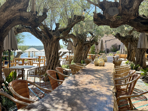 Luxury Travel Itinerary Ibiza Six Senses LunchRestaurant