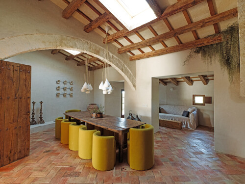 Luxury Travel Itinerary Menorca Finca Santa Ana Dining room