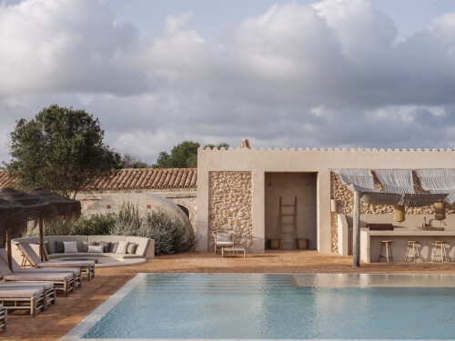 Luxury Travel Itinerary Menorca Finca Santa Ana pool
