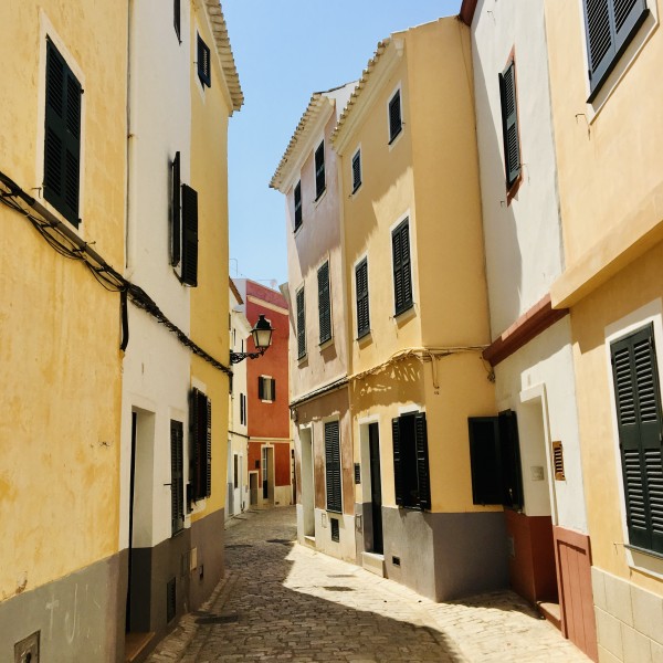 Menorca Ciutadella Street