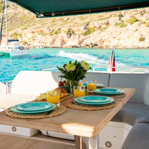 YachtCharter lunch Mallorca